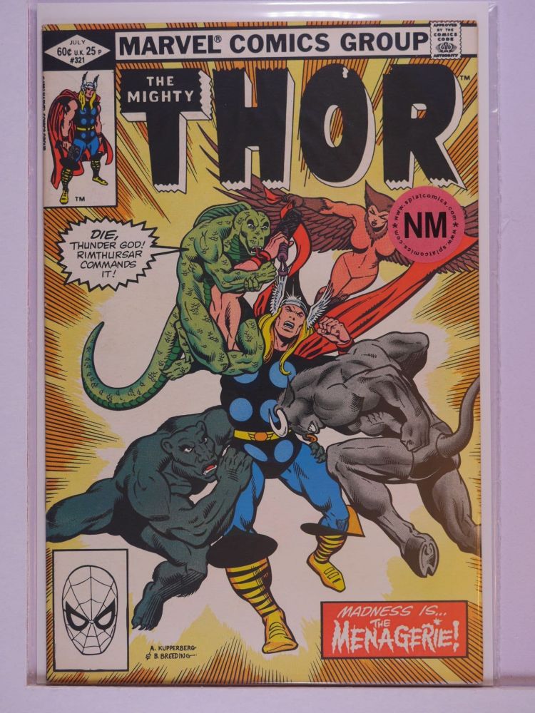 THOR JOURNEY INTO MYSTERY (1952) Volume 1: # 0321 NM