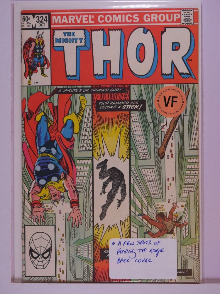 THOR JOURNEY INTO MYSTERY (1952) Volume 1: # 0324 VF