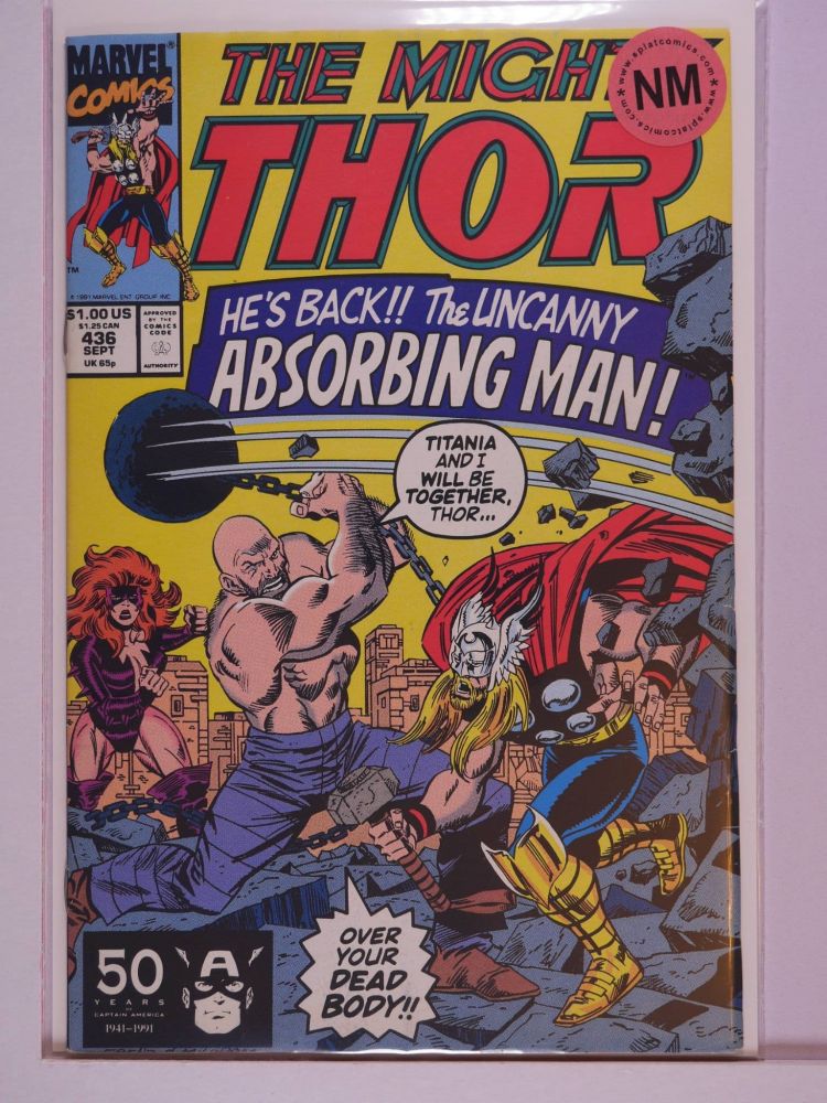 THOR JOURNEY INTO MYSTERY (1952) Volume 1: # 0436 NM