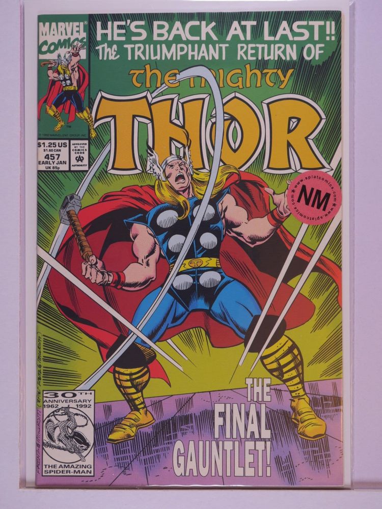 THOR JOURNEY INTO MYSTERY (1952) Volume 1: # 0457 NM