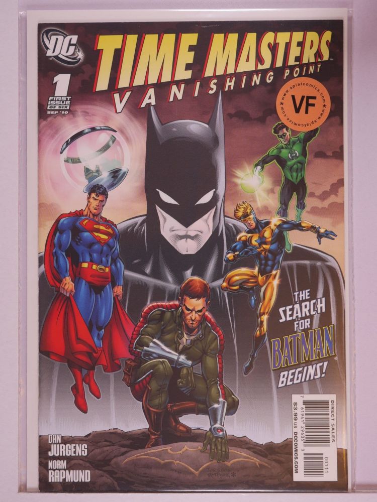 TIME MASTERS VANISHING POINT (2010) Volume 1: # 0001 VF