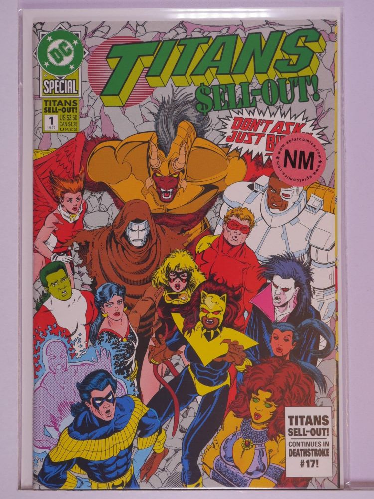 TITANS SPECIAL SELL OUT (1992) Volume 1: # 0001 NM