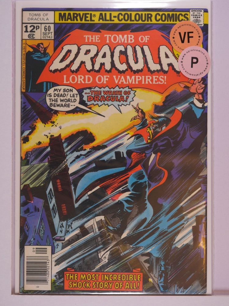 TOMB OF DRACULA (1972) Volume 1: # 0060 VF PENCE