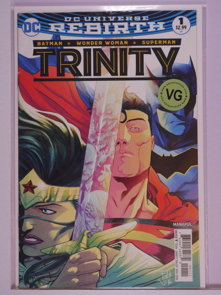 TRINITY (2016) Volume 2: # 0001 VG