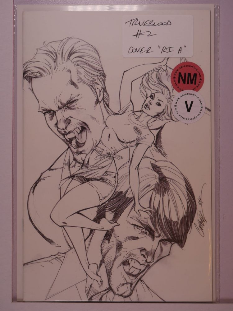 TRUE BLOOD (2010) Volume 1: # 0002 NM RETAILER INCENTIVE SKETCH COVER VARIANT