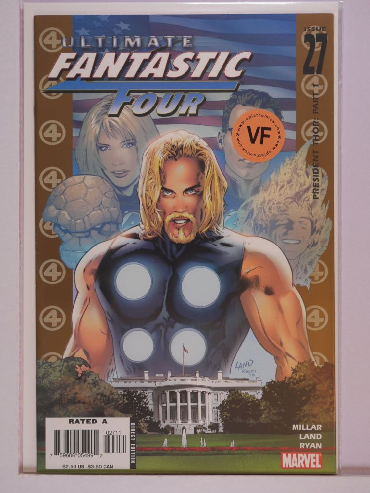 ULTIMATE FANTASTIC FOUR (2004) Volume 1: # 0027 VF