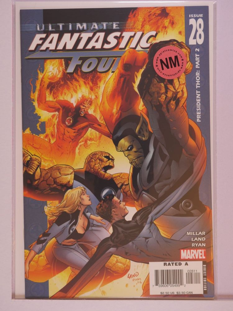 ULTIMATE FANTASTIC FOUR (2004) Volume 1: # 0028 NM