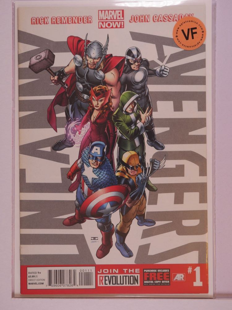 UNCANNY AVENGERS (2012) Volume 1: # 0001 VF