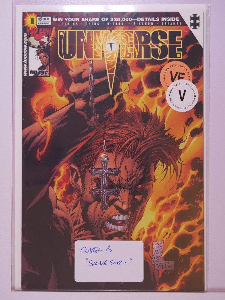 UNIVERSE (2001) Volume 1: # 0001 VF SILVESRRI COVER B VARIANT