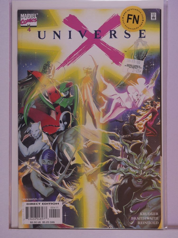 UNIVERSE X (2000) Volume 1: # 0004 FN