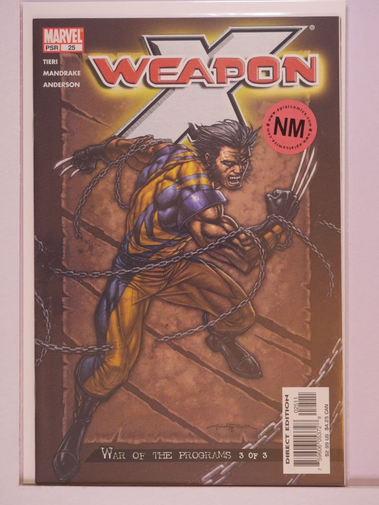 WEAPON X (2002) Volume 2: # 0025 NM