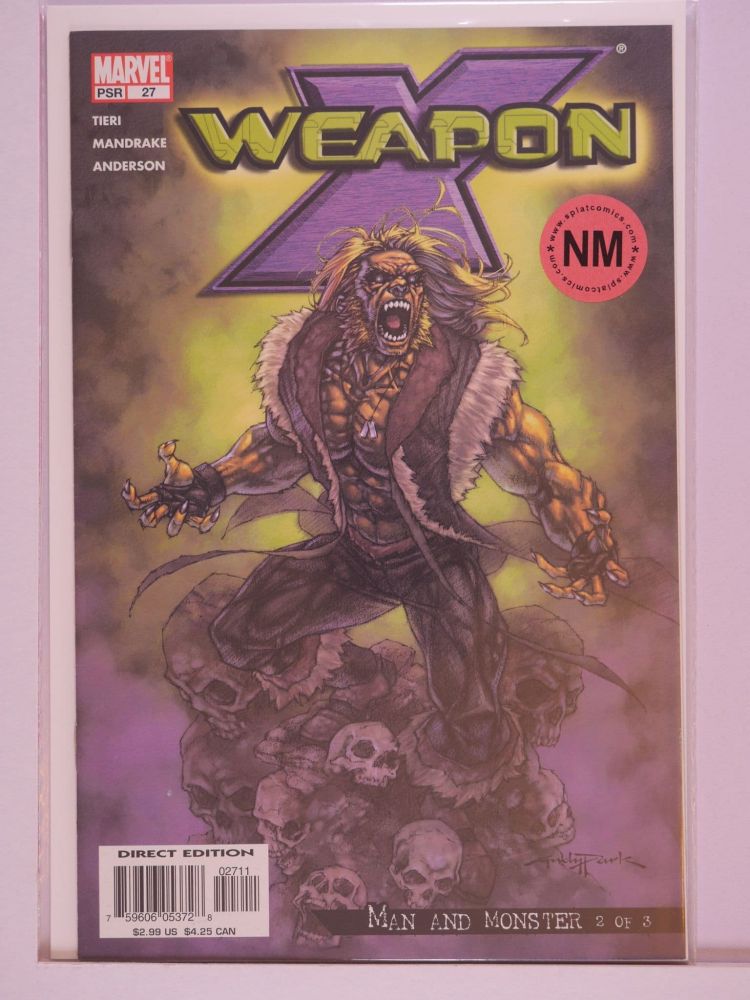 WEAPON X (2002) Volume 2: # 0027 NM