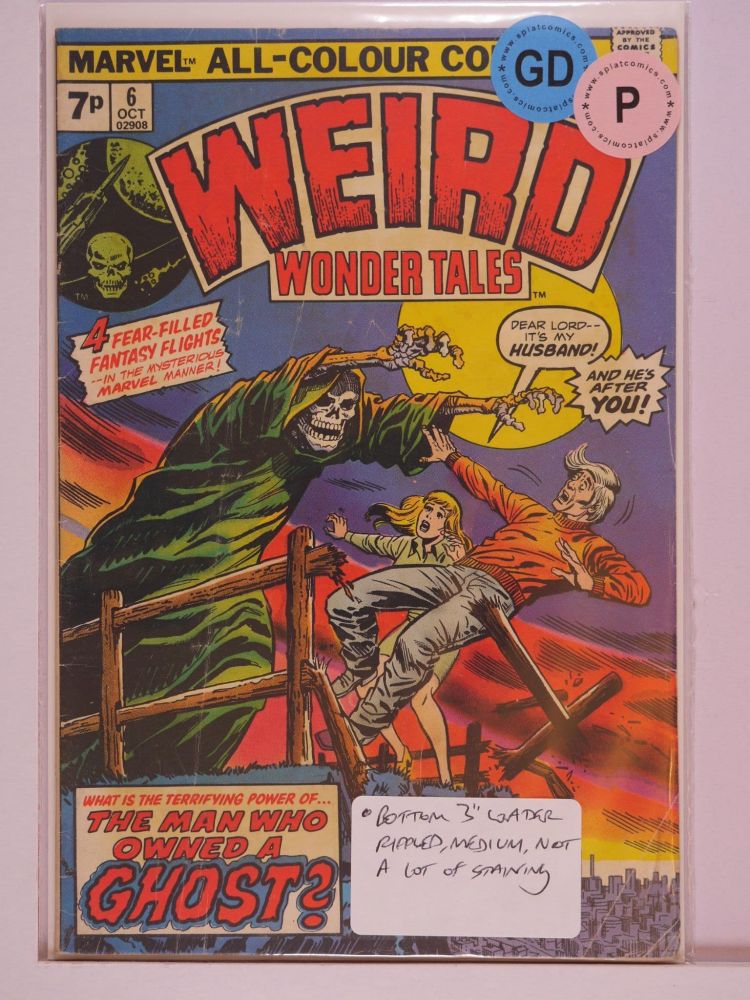 WEIRD WONDER TALES (1973) Volume 1: # 0006 GD PENCE