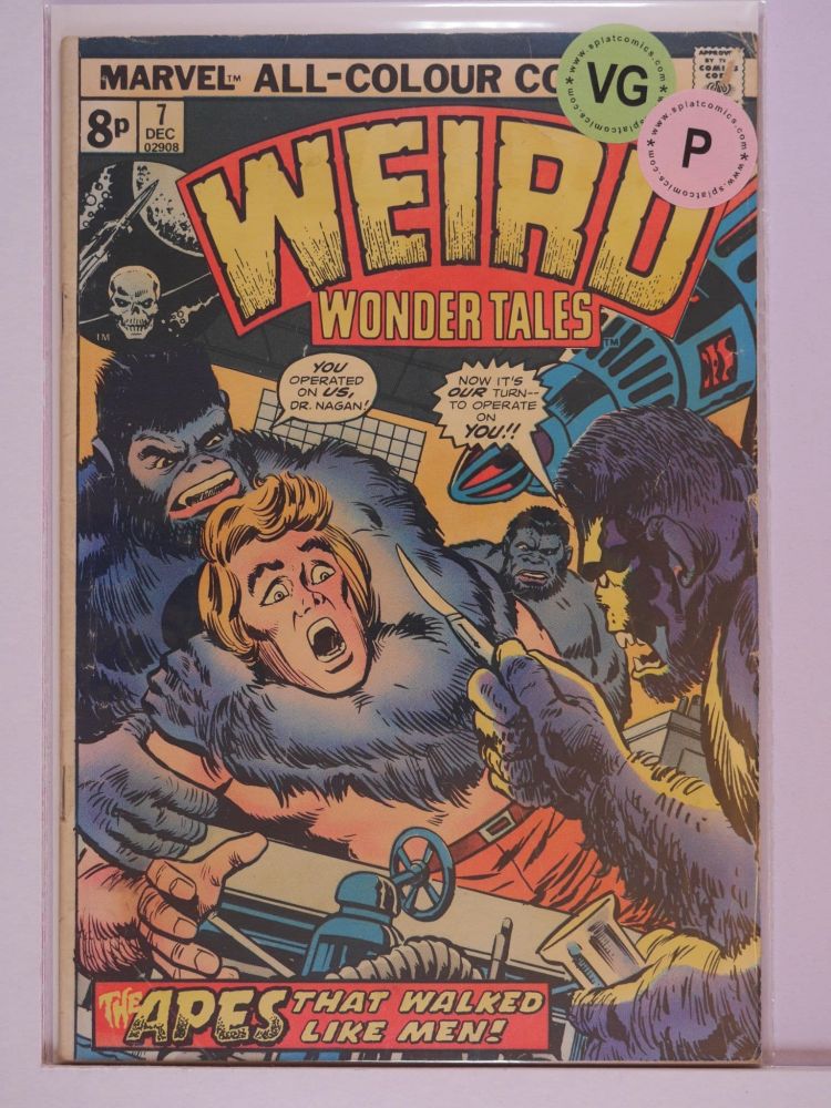 WEIRD WONDER TALES (1973) Volume 1: # 0007 VG PENCE