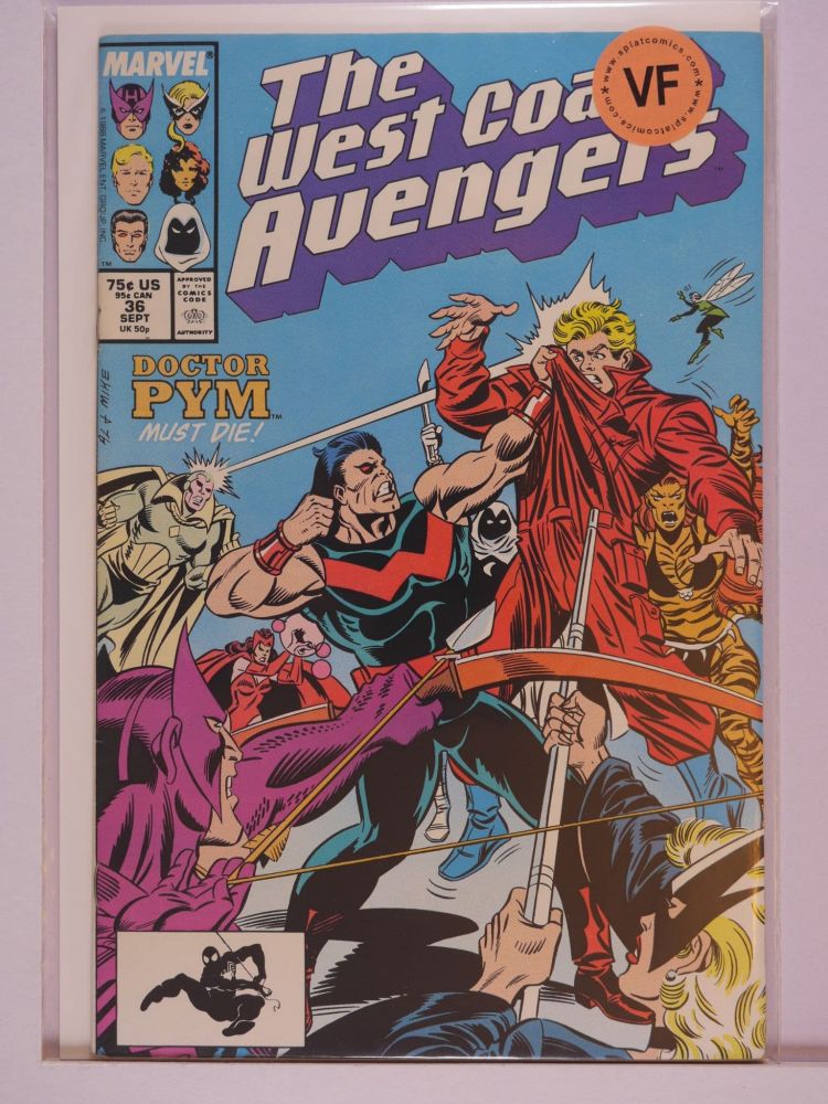 WEST COAST AVENGERS (1985) Volume 1: # 0036 VF