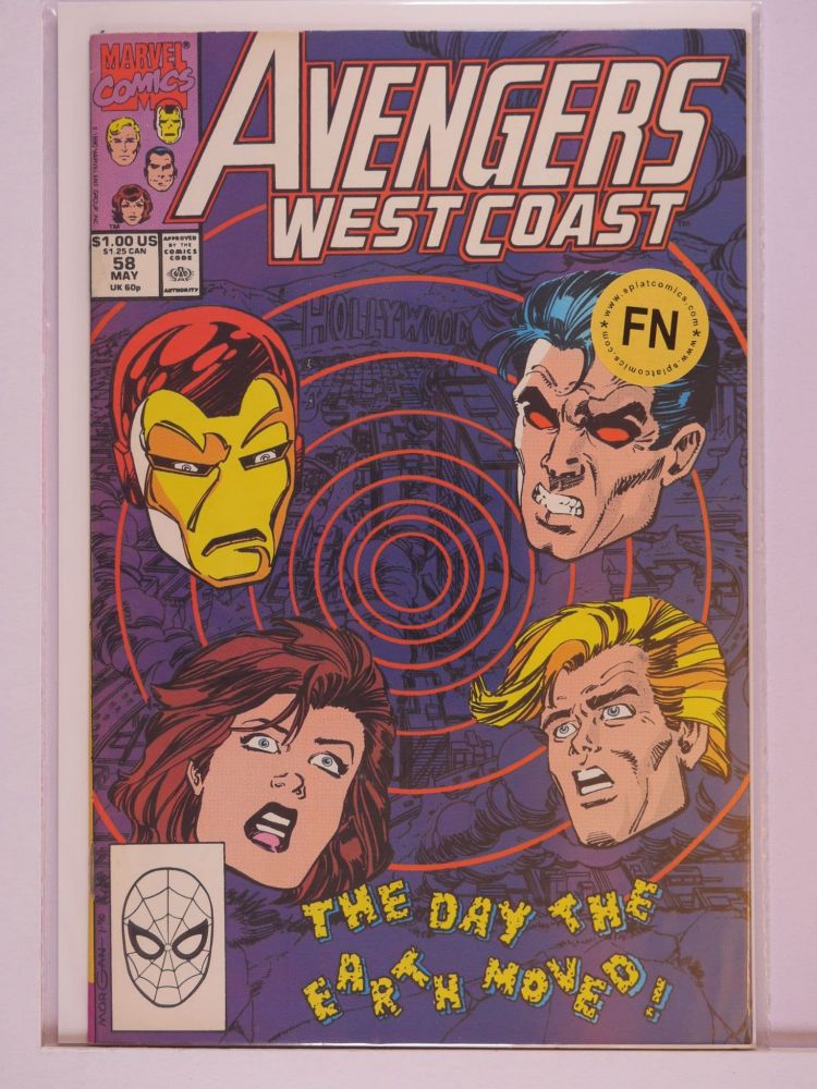 WEST COAST AVENGERS (1985) Volume 1: # 0058 FN