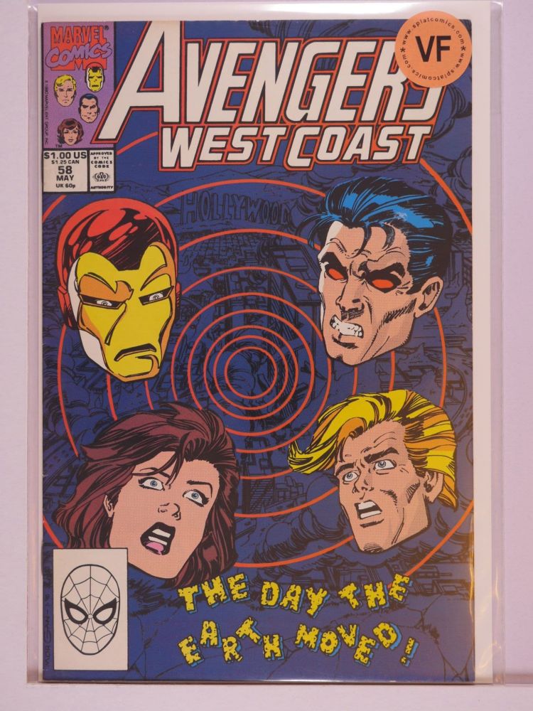 WEST COAST AVENGERS (1985) Volume 1: # 0058 VF