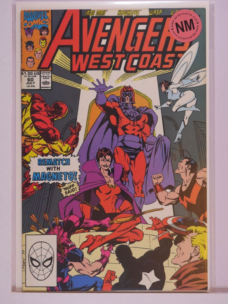 WEST COAST AVENGERS (1985) Volume 1: # 0060 NM