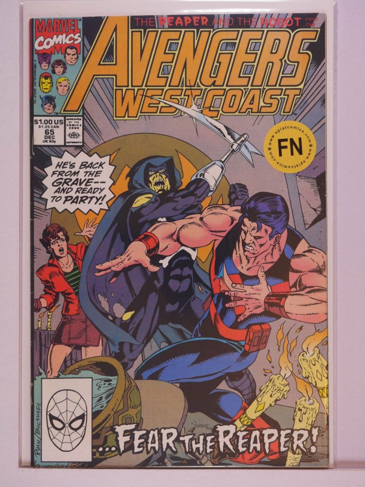 WEST COAST AVENGERS (1985) Volume 1: # 0065 FN