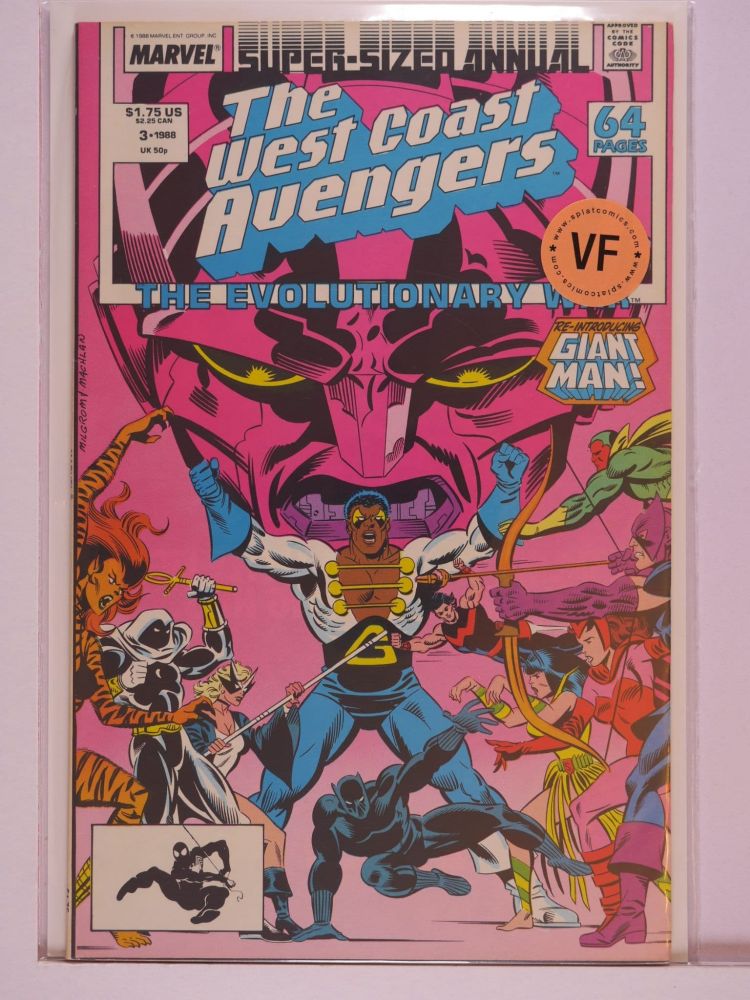 WEST COAST AVENGERS ANNUAL (1986) Volume 1: # 0003 VF