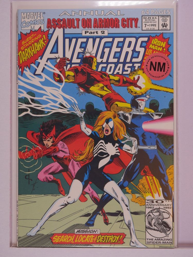 WEST COAST AVENGERS ANNUAL (1986) Volume 1: # 0007 NM