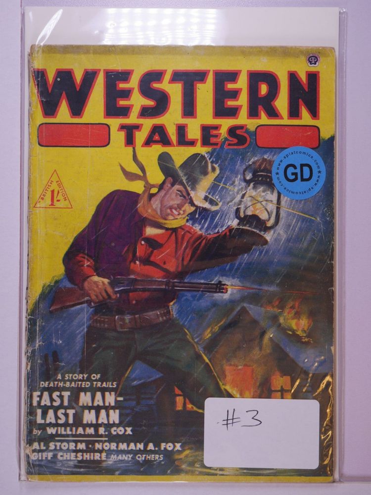 WESTERN TALES (1950) Volume 1: # 0003 GD UK EDITION