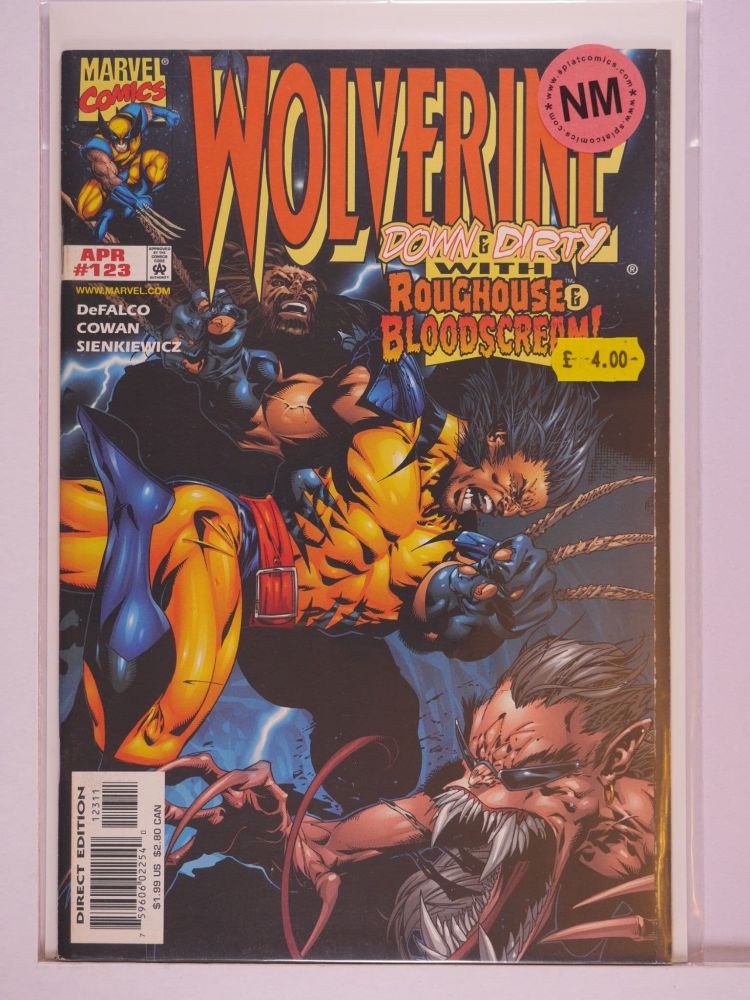 WOLVERINE (1988) Volume 2: # 0123 NM