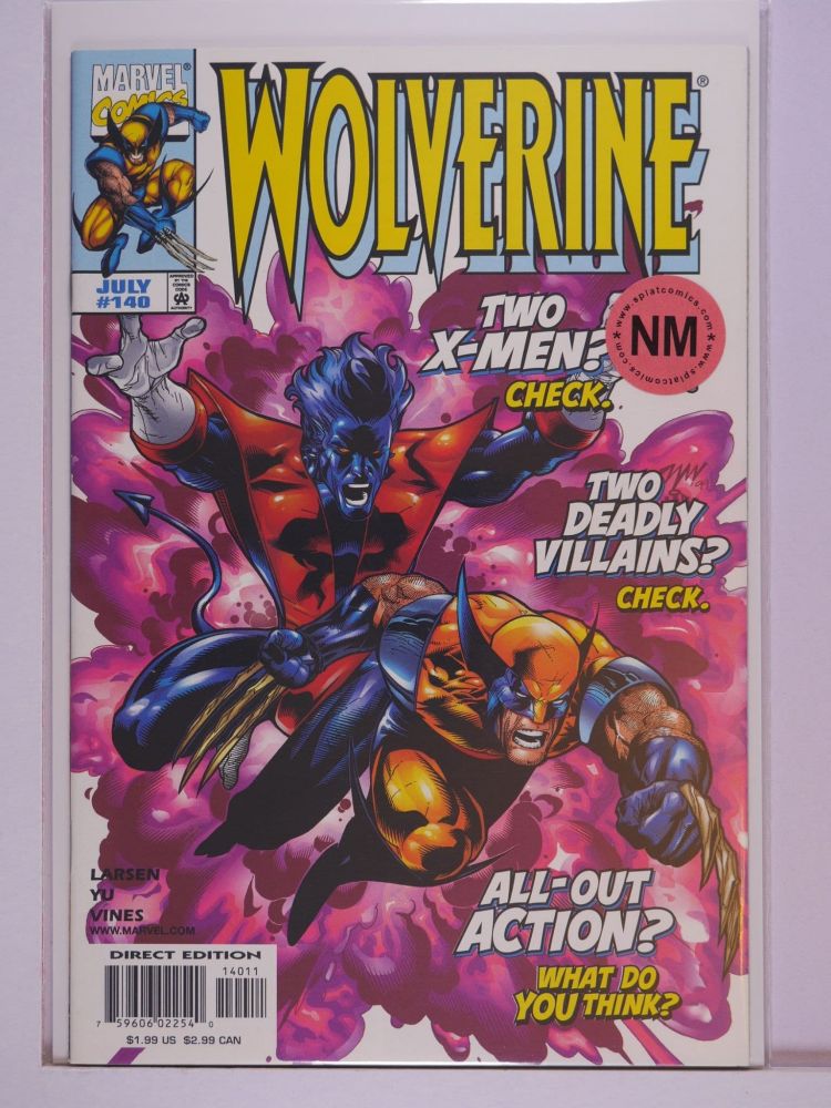 WOLVERINE (1988) Volume 2: # 0140 NM