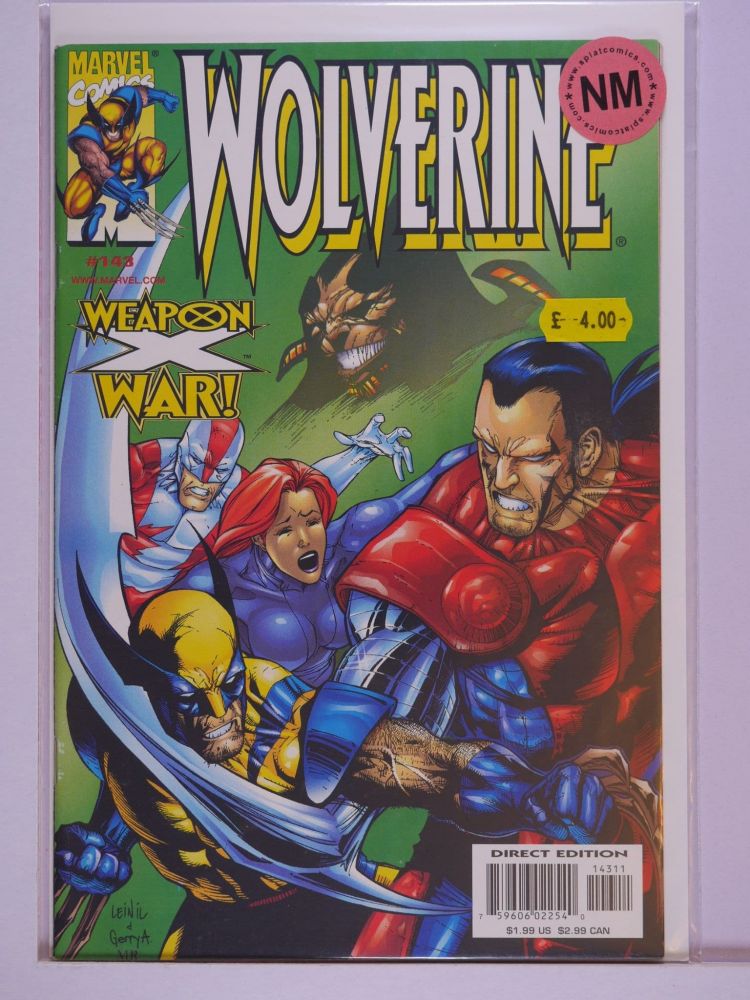 WOLVERINE (1988) Volume 2: # 0143 NM