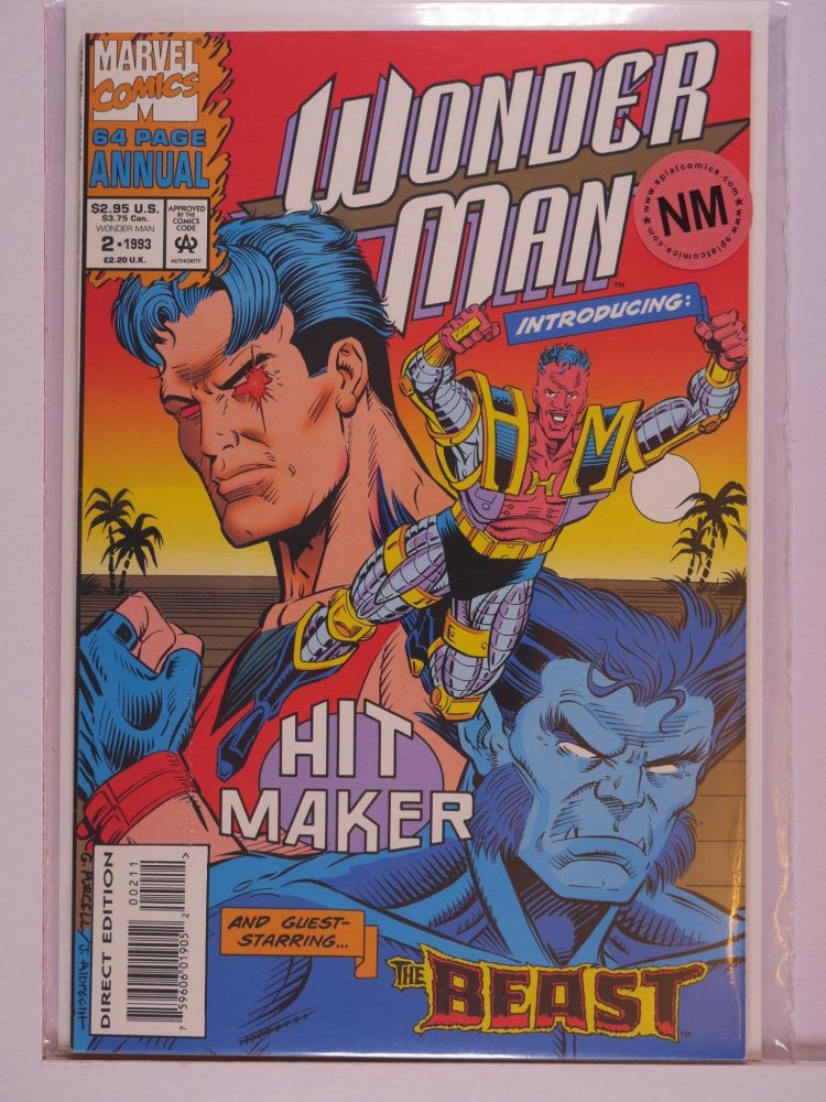 WONDER MAN ANNUAL (1991) Volume 2: # 0002 NM