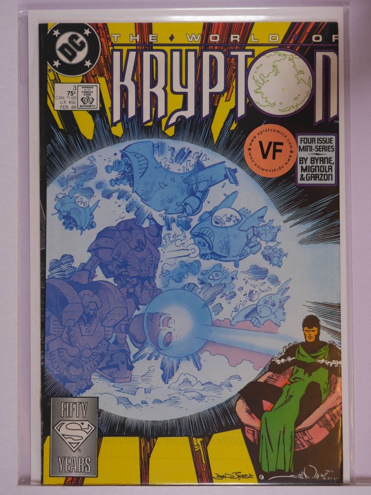 WORLD OF KRYPTON (1987) Volume 2: # 0003 VF