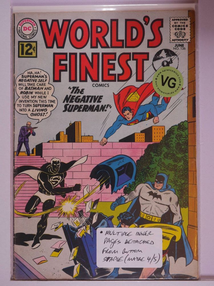 WORLDS FINEST (1941) Volume 1: # 0127 VG