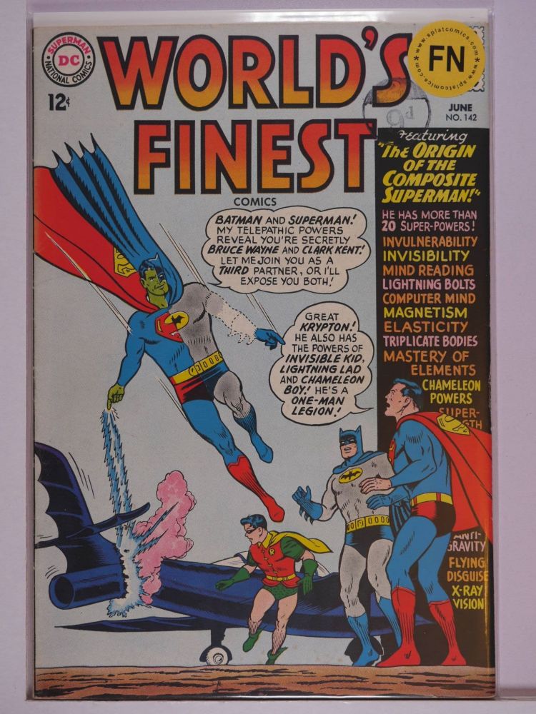 WORLDS FINEST (1941) Volume 1: # 0142 FN