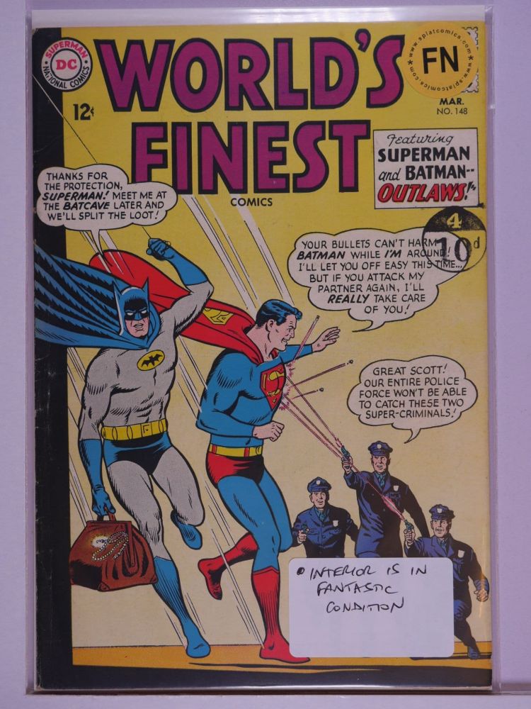 WORLDS FINEST (1941) Volume 1: # 0148 FN