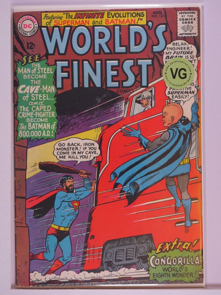 WORLDS FINEST (1941) Volume 1: # 0151 VG