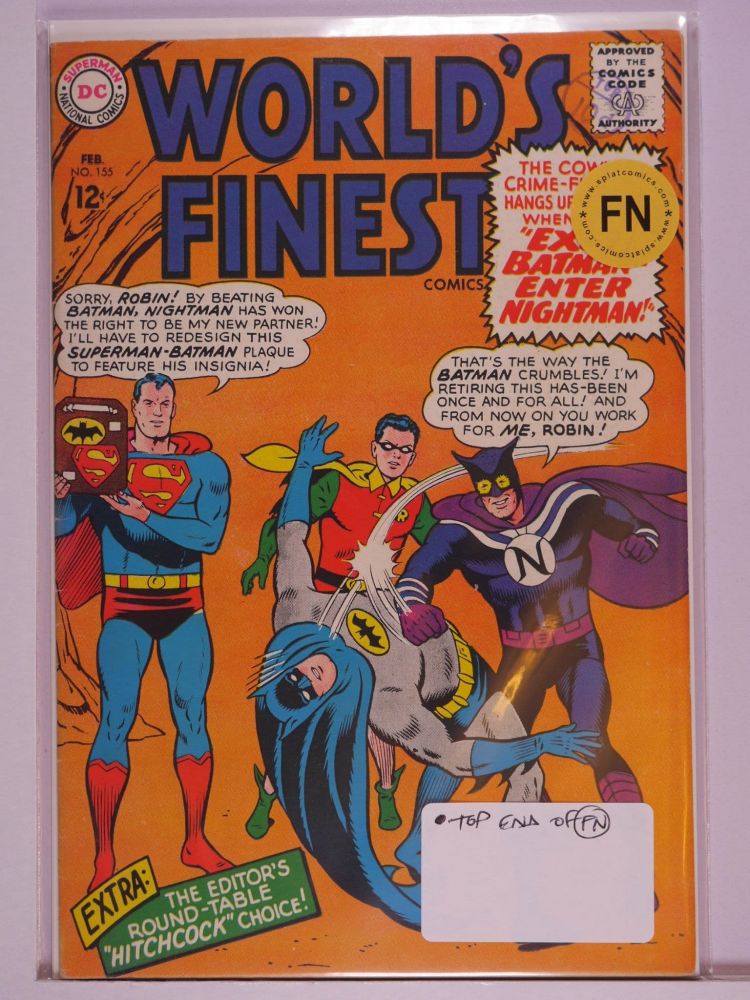 WORLDS FINEST (1941) Volume 1: # 0155 FN