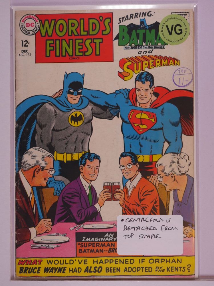 WORLDS FINEST (1941) Volume 1: # 0172 VG