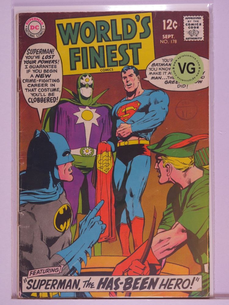 WORLDS FINEST (1941) Volume 1: # 0178 VG