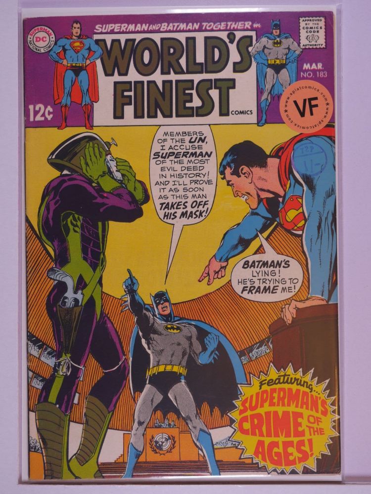 WORLDS FINEST (1941) Volume 1: # 0183 VF