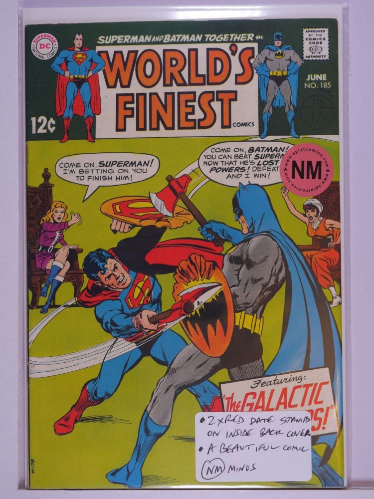 WORLDS FINEST (1941) Volume 1: # 0185 NM