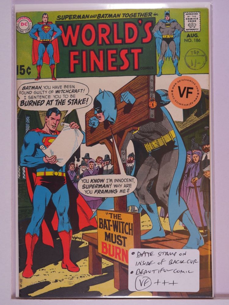 WORLDS FINEST (1941) Volume 1: # 0186 VF