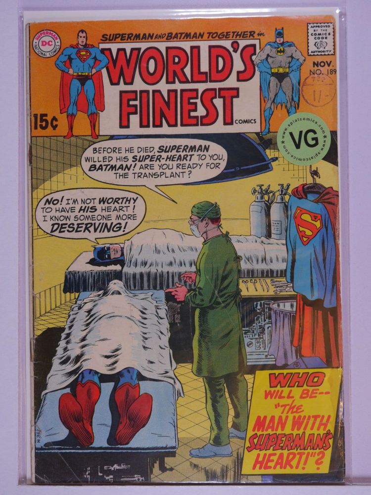 WORLDS FINEST (1941) Volume 1: # 0189 VG