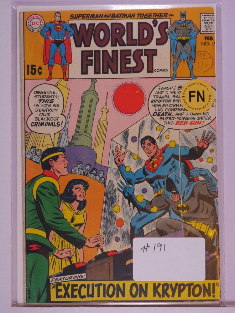 WORLDS FINEST (1941) Volume 1: # 0191 FN