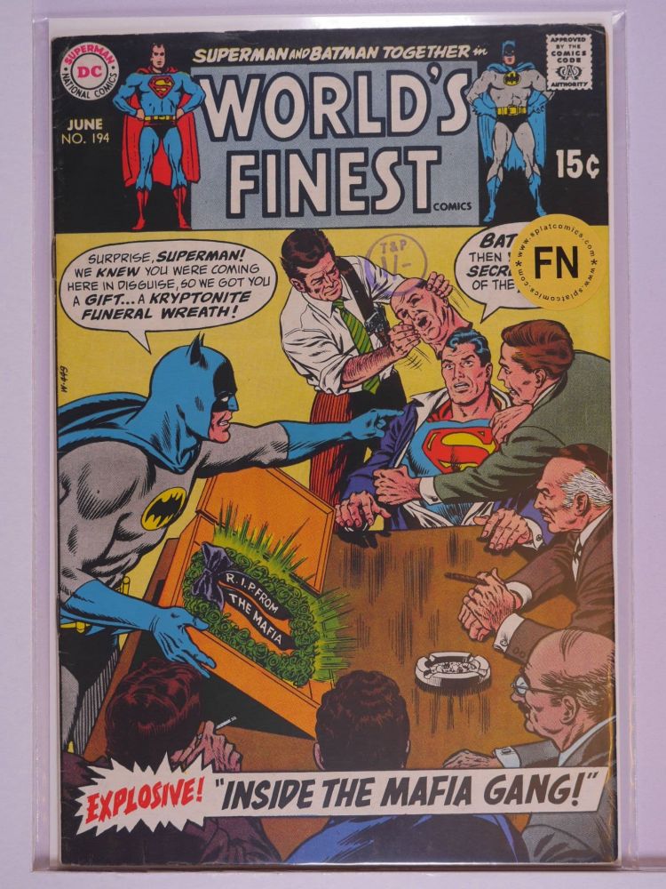 WORLDS FINEST (1941) Volume 1: # 0194 FN