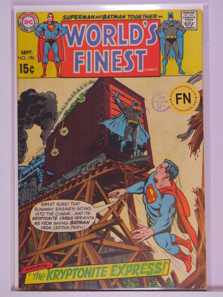 WORLDS FINEST (1941) Volume 1: # 0196 FN