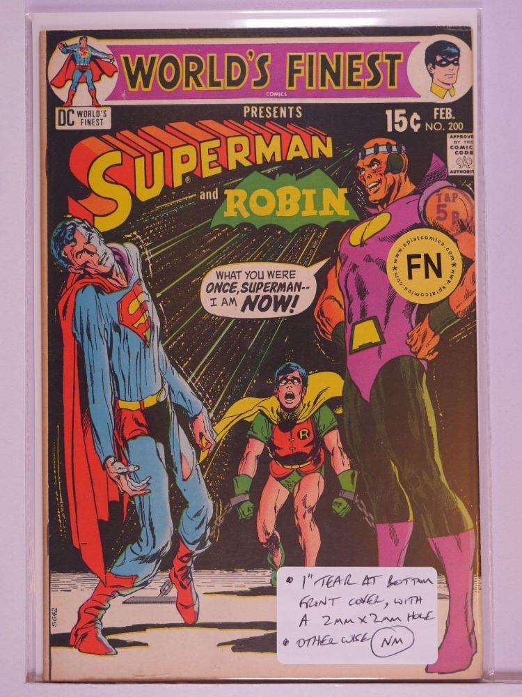 WORLDS FINEST (1941) Volume 1: # 0200 FN