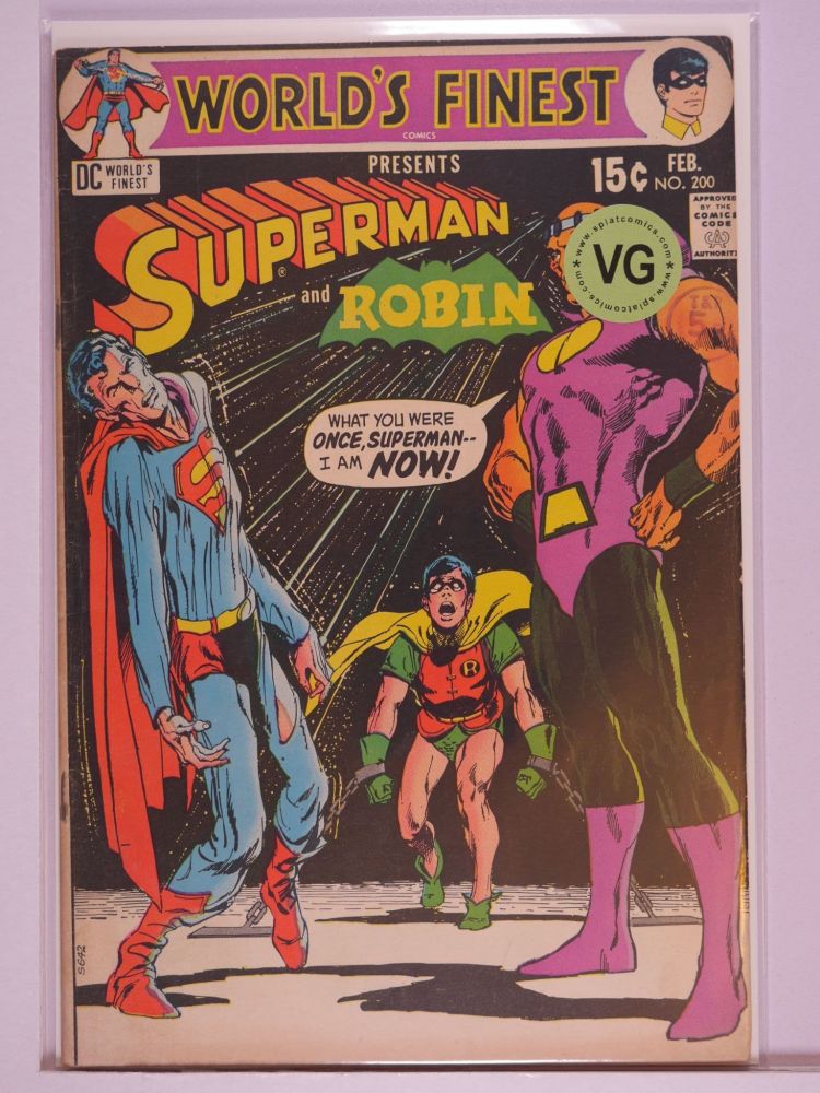 WORLDS FINEST (1941) Volume 1: # 0200 VG