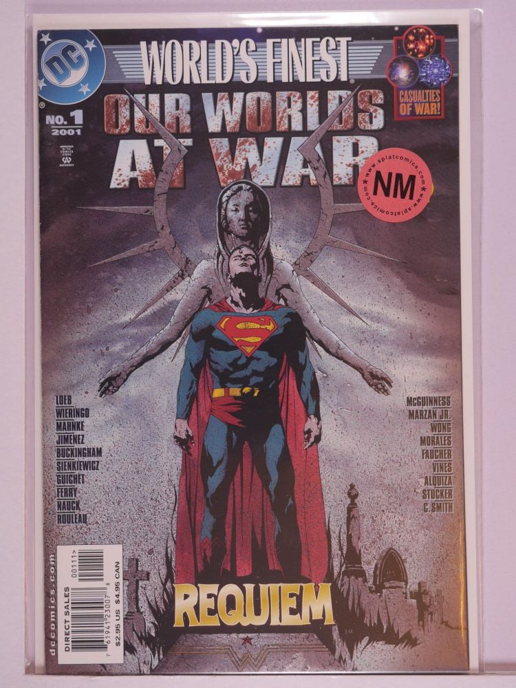 WORLDS FINEST OUR WORLDS AT WAR (2001) Volume 1: # 0001 NM