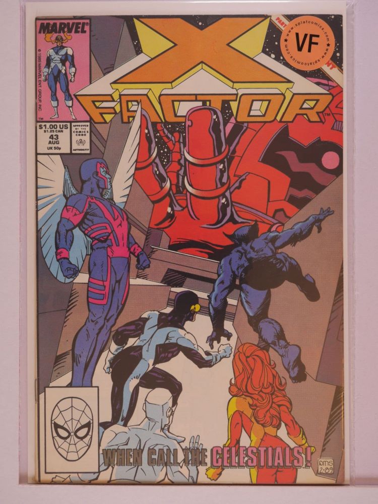 X-FACTOR (1986) Volume 1: # 0043 VF