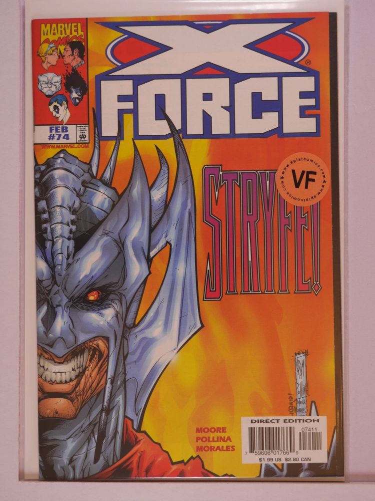 X-FORCE (1991) Volume 1: # 0074 VF